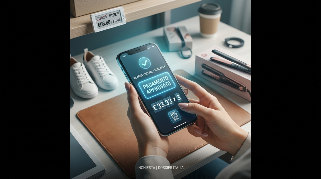 Rischi pagare a rate online BNPL inchiesta Dossier Italia