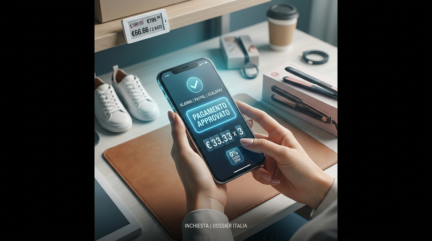 Rischi pagare a rate online BNPL inchiesta Dossier Italia